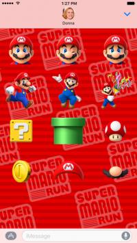 Mario Run Sticker 1
